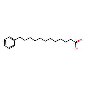12-phenyldodecanoic acid structure
