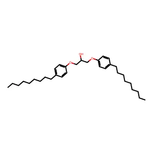 1,3-Bis(4-nonylphenoxy)-2-propanol structure