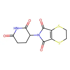Compound C11H10N2O4S2 structure