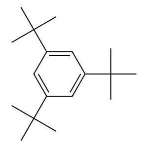 1,3,5-Tri-tert-butylbenzene structure