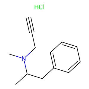 Selegiline hydrochloride structure