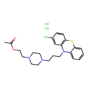 Thiopropazate dihydrochloride structure