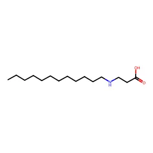 3-(dodecylamino)propanoic acid structure