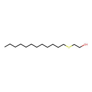 Ethanol, 2-(dodecylthio)- structure
