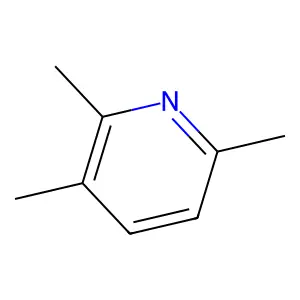 2,3,6-TRIMETHYLPYRIDINE structure