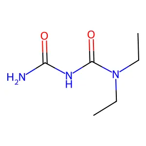 1,1-Diethylbiuret structure