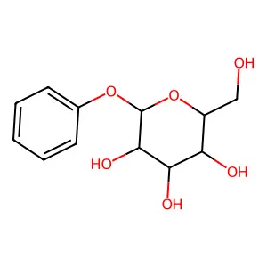 (2R,3S,4S,5R,6S)-2-(hydroxymethyl)-6-phenoxyoxane-3,4,5-triol structure