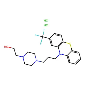 Fluphenazine dihydrochloride structure