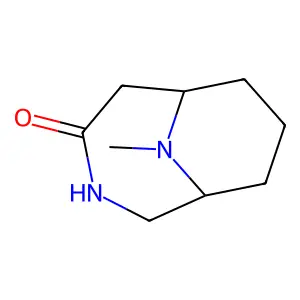 10-methyl-3,10-diazabicyclo[4.3.1]decan-4-one structure