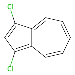 1,3-dichloroazulene structure