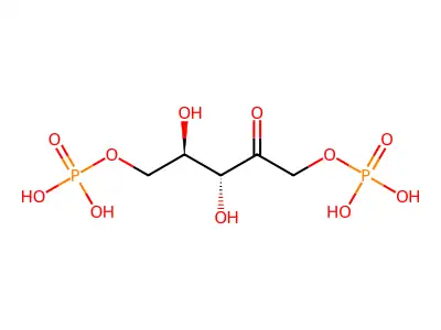 1,5-Bisphosphate sodium salt hydrate structure