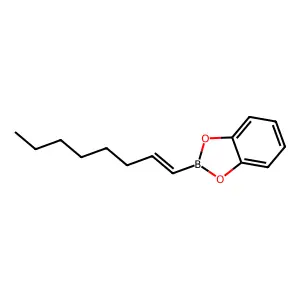 1,3,2-Benzodioxaborole, 2-(1E)-1-octenyl- structure
