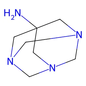 1,3,5-triazatricyclo[3.3.1.13,7]decan-7-amine structure