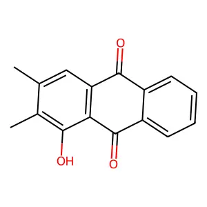 Compound C16H12O3 structure