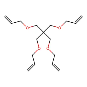 pentaerythritol tetraallyl ether structure