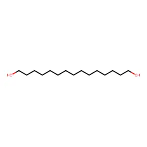 1,15-Pentadecanediol structure