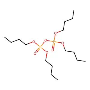 Diphosphoric acid, tetrabutyl ester structure