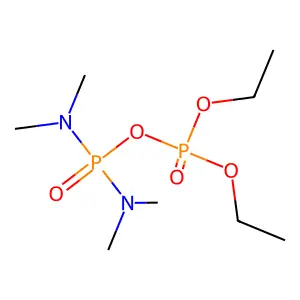 bis(dimethylamino)phosphoryl diethyl phosphate structure