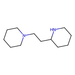 1-(2-piperidin-2-ylethyl)piperidine structure