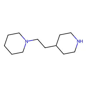 1-(2-piperidin-4-ylethyl)piperidine structure