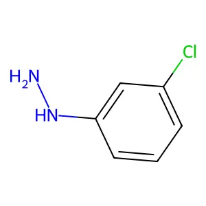 (3-Chlorophenyl)hydrazine structure