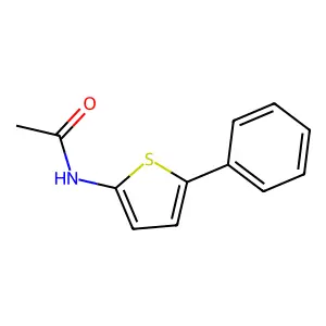 N-(5-Phenyl-2-thienyl)acetamide structure