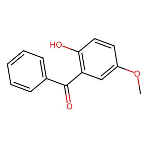 (2-hydroxy-5-methoxyphenyl)-phenylmethanone structure