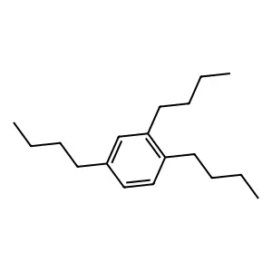 1,2,4-TRIBUTYLBENZENE structure