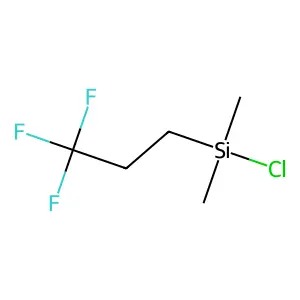 Silane, chlorodimethyl(3,3,3-trifluoropropyl)- structure
