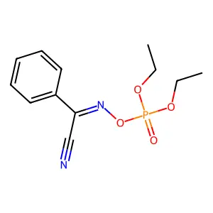 [[cyano(phenyl)methylidene]amino] diethyl phosphate structure