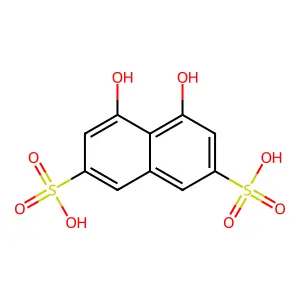 Compound C10H8O8S2 structure