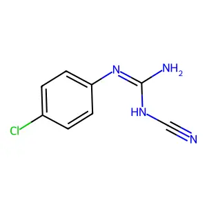 Compound C8H7ClN4 structure