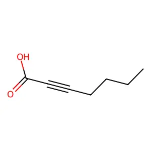 Hept-2-ynoic acid structure