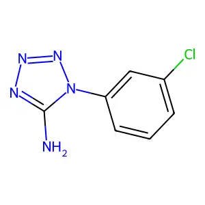 1-(3-chlorophenyl)-1h-tetrazol-5-amine structure