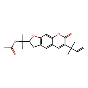 Rutamarin structure
