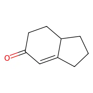 1,2,3,6,7,7a-hexahydroinden-5-one structure