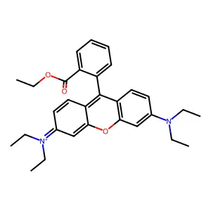 Rhodamine DEA structure