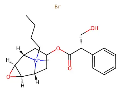 Butylhyoscine structure