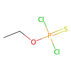 Ethyl dichlorothiophosphate structure