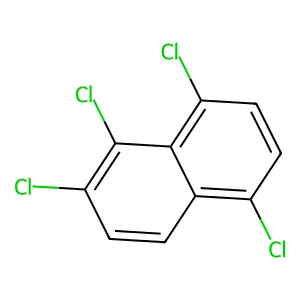 1,2,5,8-Tetrachloronaphthalene structure