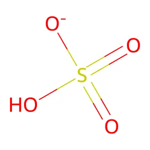 Hydrogen sulfate structure
