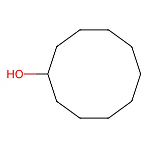 cyclodecanol structure