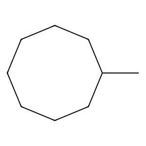 Cyclooctane, methyl- structure