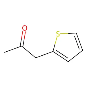 1-(2-thienyl)acetone structure