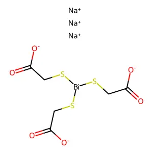 Sodium bismuth thioglycollate structure