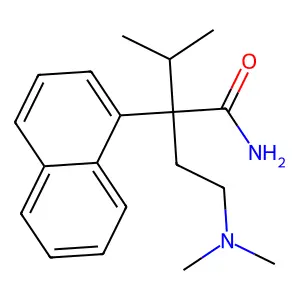 Naftypramide structure