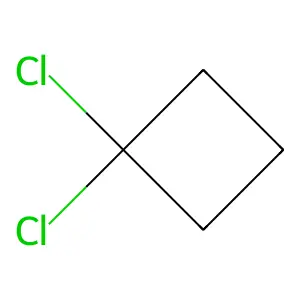 1,1-Dichlorocyclobutane structure