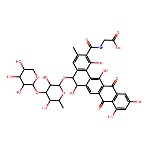 11-OH PRADIMICIN T1 structure