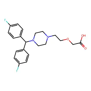 Efletirizine structure