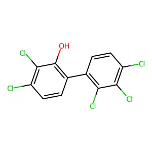 (1,1'-Biphenyl)-2-ol, 2',3,3',4,4'-pentachloro- structure